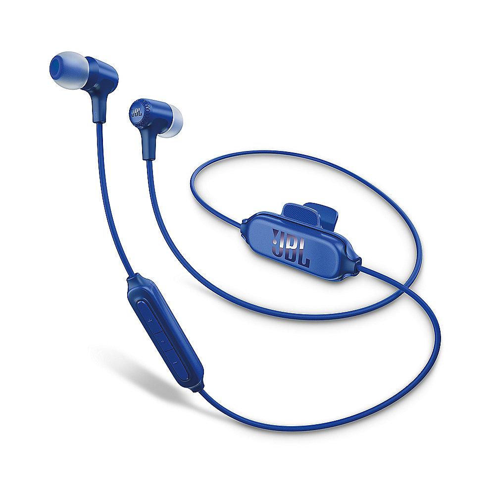 JBL E25BT Blau - In Ear - Bluetooth Kopfhörer