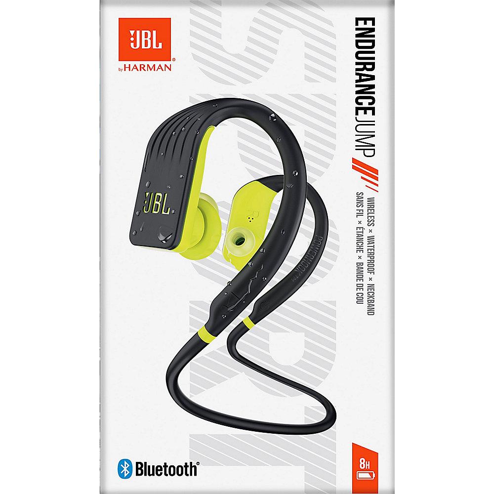 JBL ENDURANCE JUMP Sport-In Ear-Kopfhörer Mikrofon IPX7 schwarz/gelb