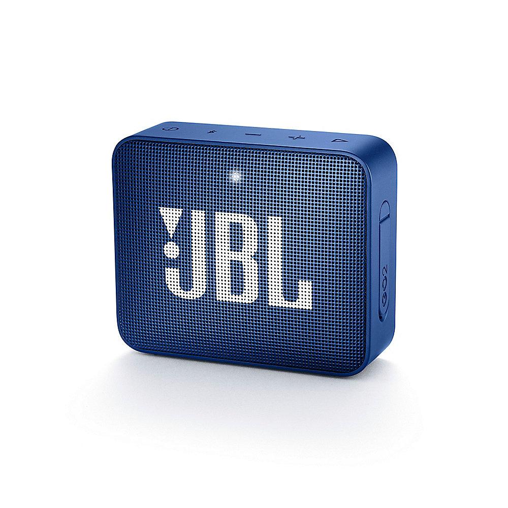 JBL GO2 Blau Ultraportabler Bluetooth Lautsprecher wasserdicht