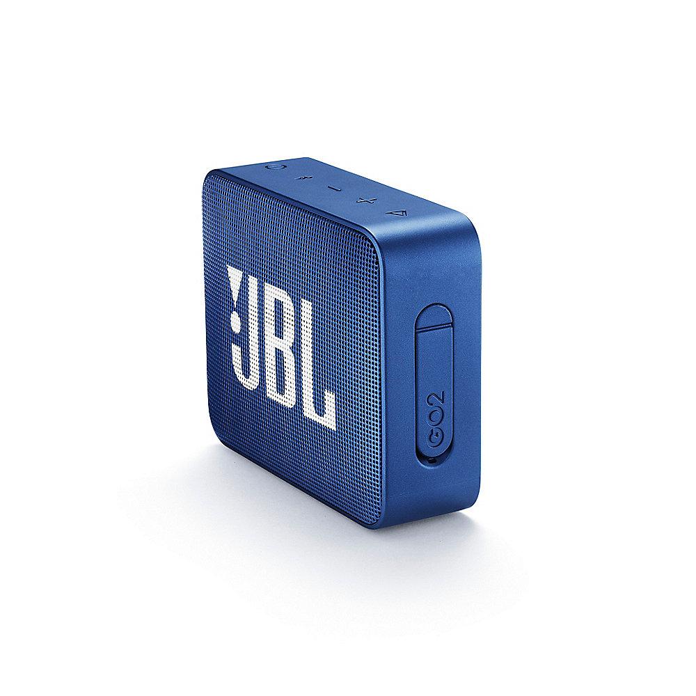 JBL GO2 Blau Ultraportabler Bluetooth Lautsprecher wasserdicht