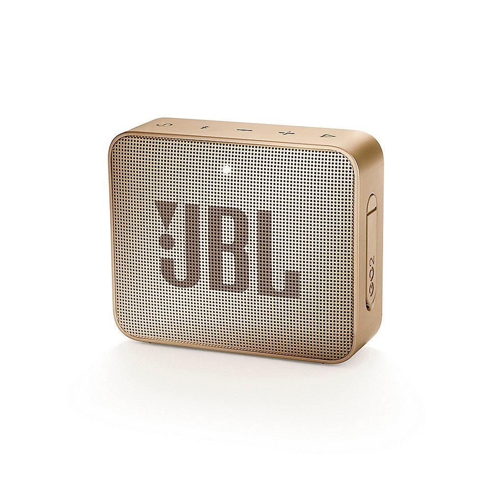 JBL GO2 Champagne Ultraportabler Bluetooth Lautsprecher wasserdicht, JBL, GO2, Champagne, Ultraportabler, Bluetooth, Lautsprecher, wasserdicht