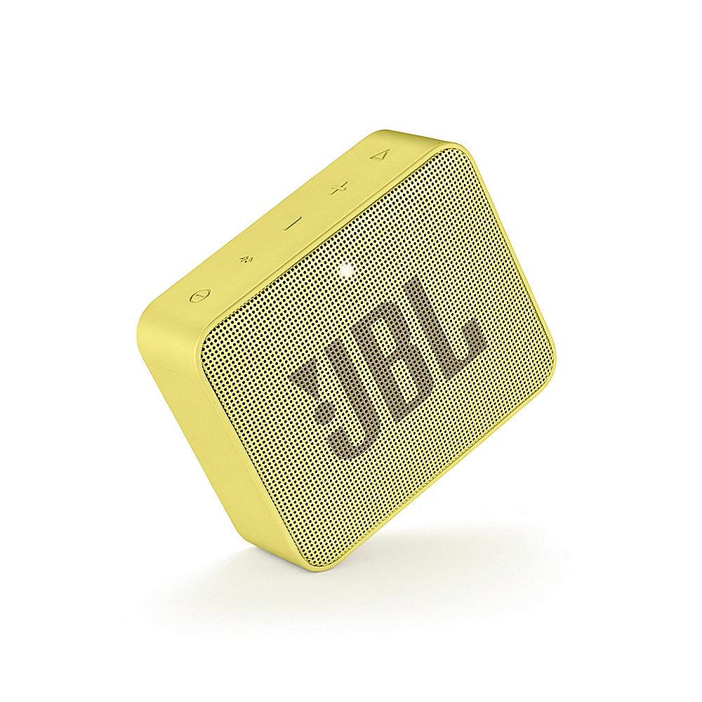 JBL GO2 Gelb Ultraportabler Bluetooth Lautsprecher wasserdicht