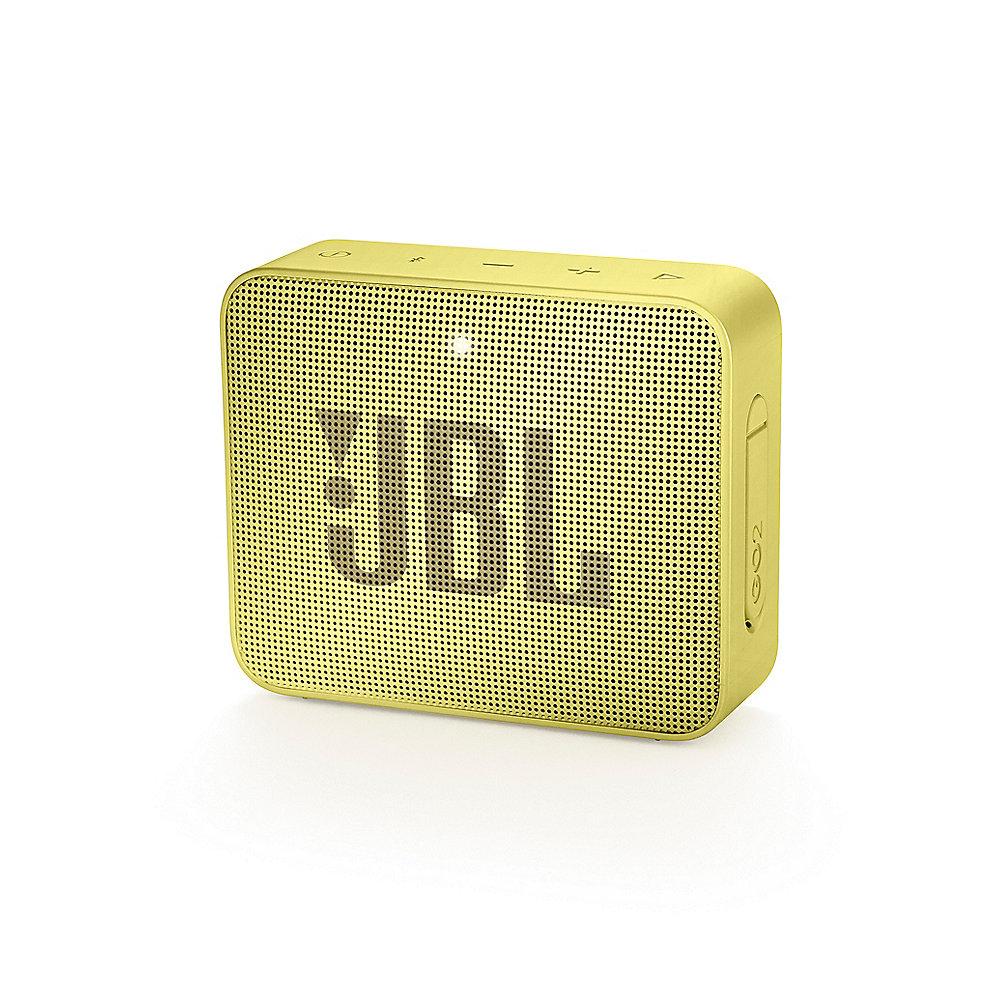 JBL GO2 Gelb Ultraportabler Bluetooth Lautsprecher wasserdicht