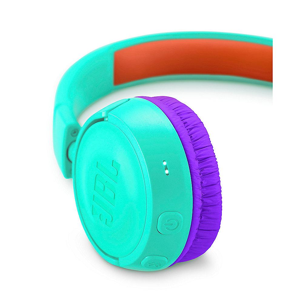JBL JR300BT - On Ear-Bluetooth Kopfhörer für Kinder teal
