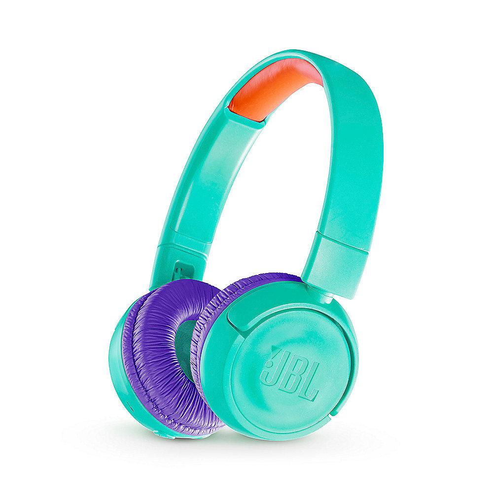 JBL JR300BT - On Ear-Bluetooth Kopfhörer für Kinder teal, JBL, JR300BT, On, Ear-Bluetooth, Kopfhörer, Kinder, teal