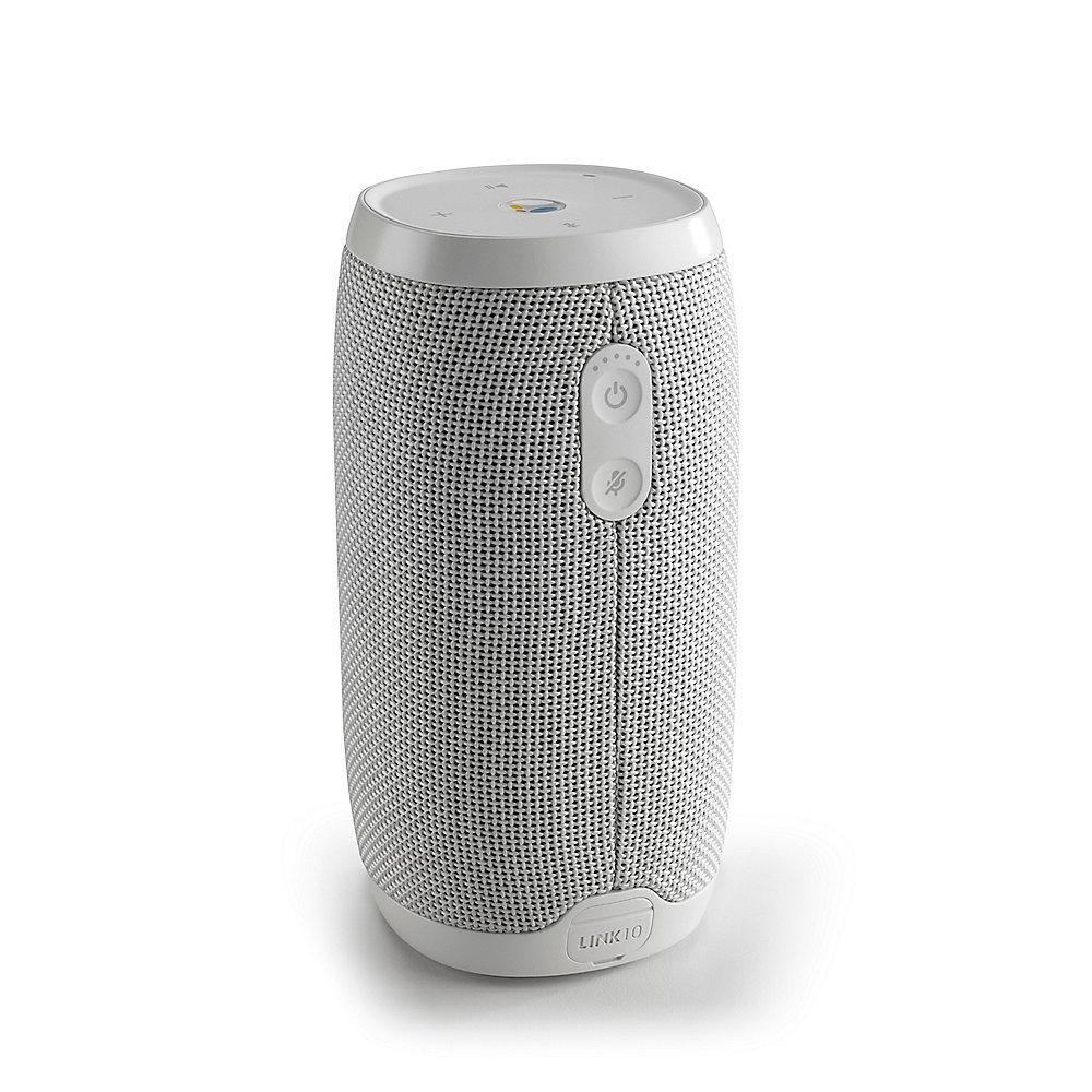 JBL Link 10 weiß Google Sprachsteuerung, Lautsprecher mit WLAN, Bluetooth, Akku, JBL, Link, 10, weiß, Google, Sprachsteuerung, Lautsprecher, WLAN, Bluetooth, Akku