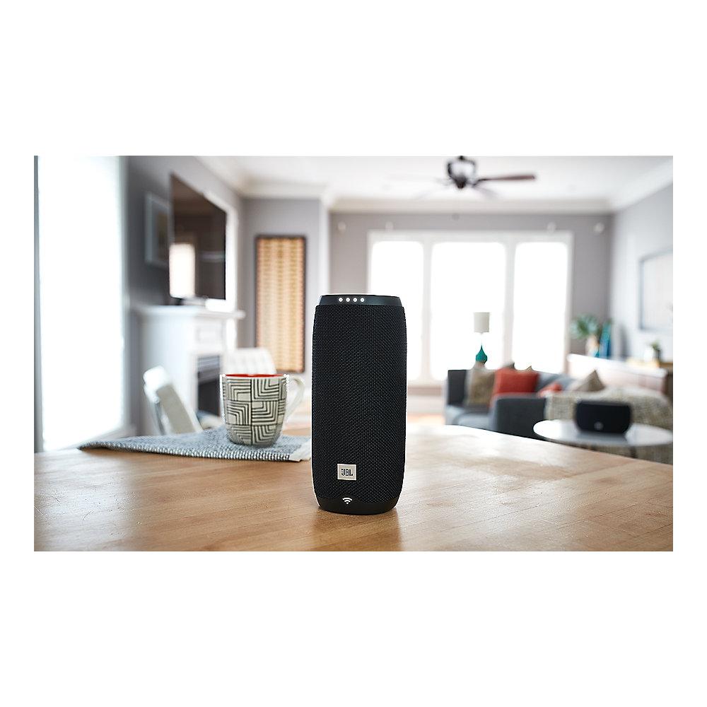 JBL Link 20 schwarz Google Sprachsteuerung, Lautsprecher mit WLAN und Bluetooth, JBL, Link, 20, schwarz, Google, Sprachsteuerung, Lautsprecher, WLAN, Bluetooth