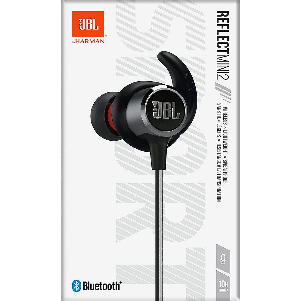 JBL Reflect Mini 2 black - Small In Ear - BT-Sport Kopfhörer mit Mikrofon