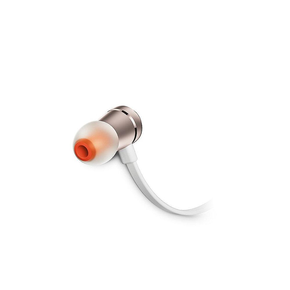 JBL T290 Weiss/Gold - In Ear-Kopfhörer mit Mikrofon