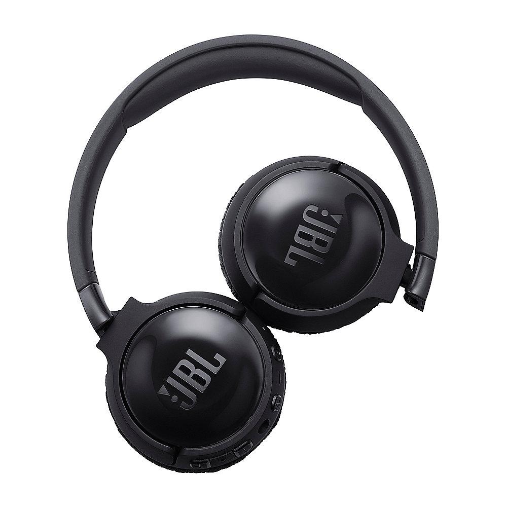 JBL TUNE 600BTNC Schwarz - On Ear-Noise-Cancelling Bluetooth Kopfhörer Mikrofon