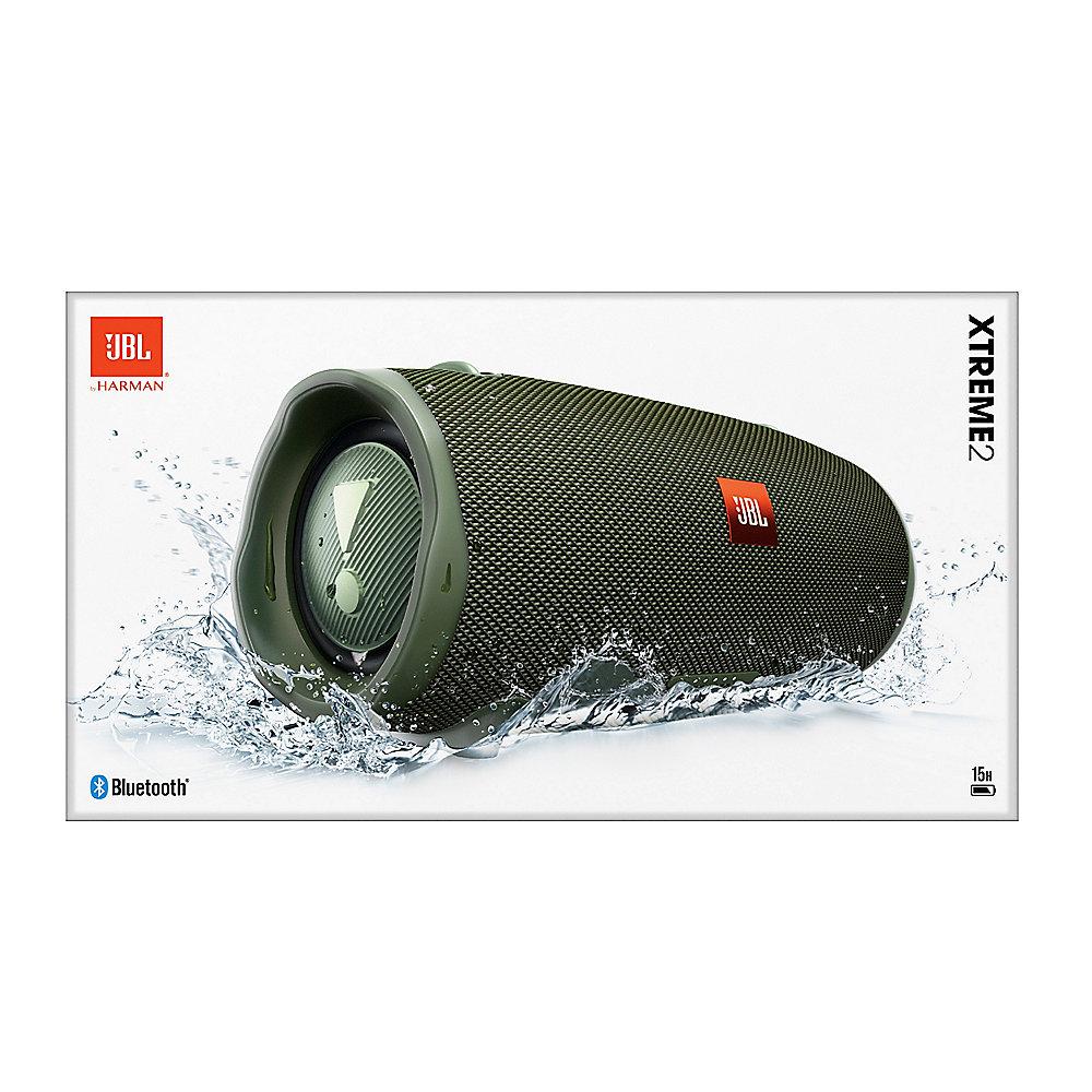 JBL Xtreme 2 Grün Bluetooth Lautsprecher IPX7 Wasserdicht, JBL, Xtreme, 2, Grün, Bluetooth, Lautsprecher, IPX7, Wasserdicht