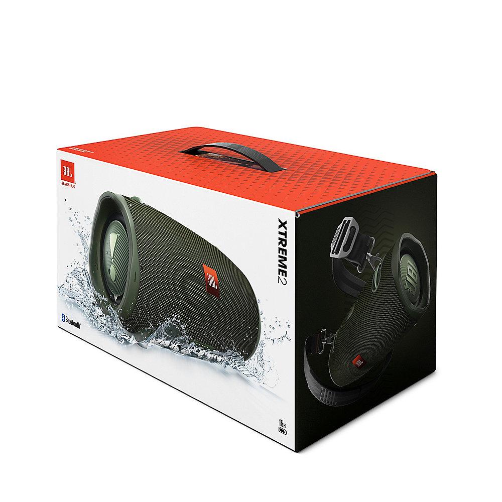 JBL Xtreme 2 Grün Bluetooth Lautsprecher IPX7 Wasserdicht, JBL, Xtreme, 2, Grün, Bluetooth, Lautsprecher, IPX7, Wasserdicht