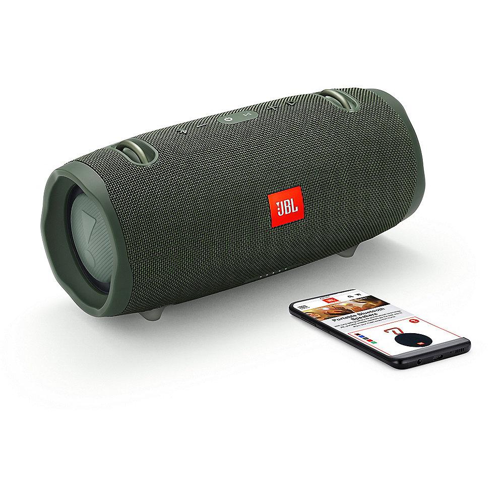 JBL Xtreme 2 Grün Bluetooth Lautsprecher IPX7 Wasserdicht