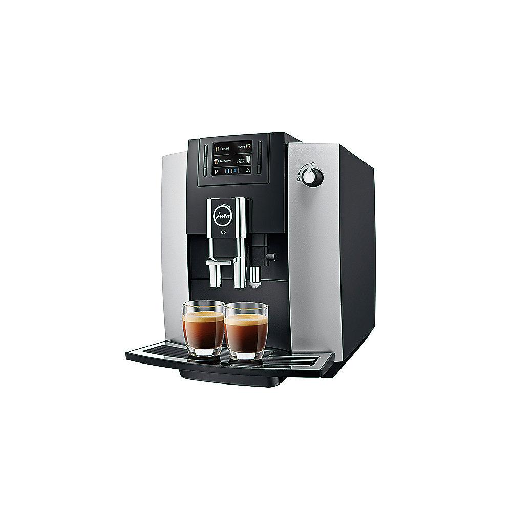 JURA E6 Platin Kaffeevollautomat, JURA, E6, Platin, Kaffeevollautomat