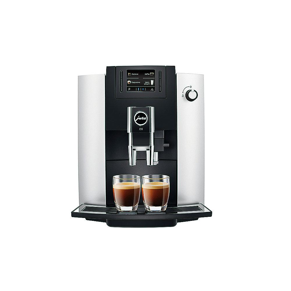 JURA E6 Platin Kaffeevollautomat