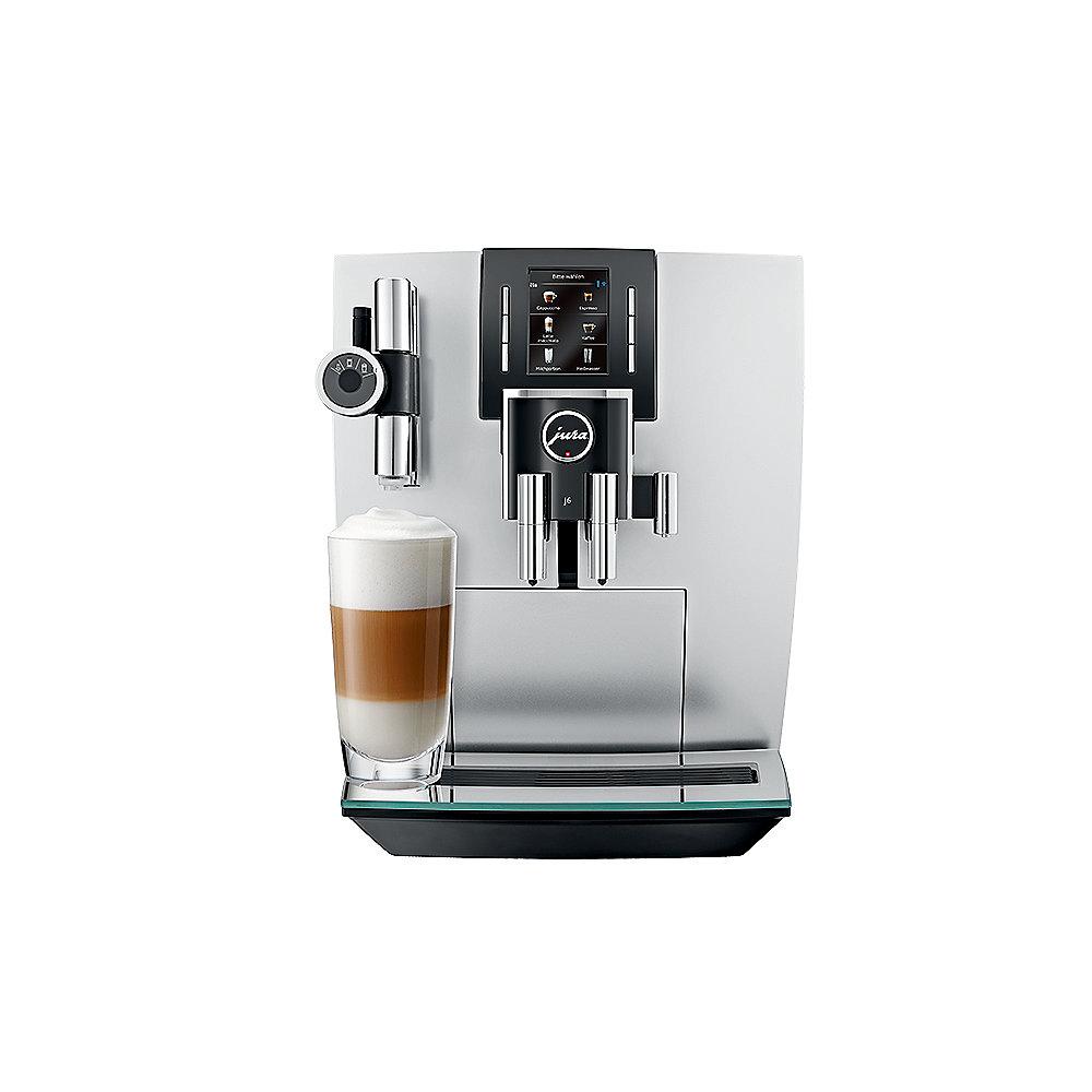 JURA J6 Brillantsilber Kaffeevollautomat