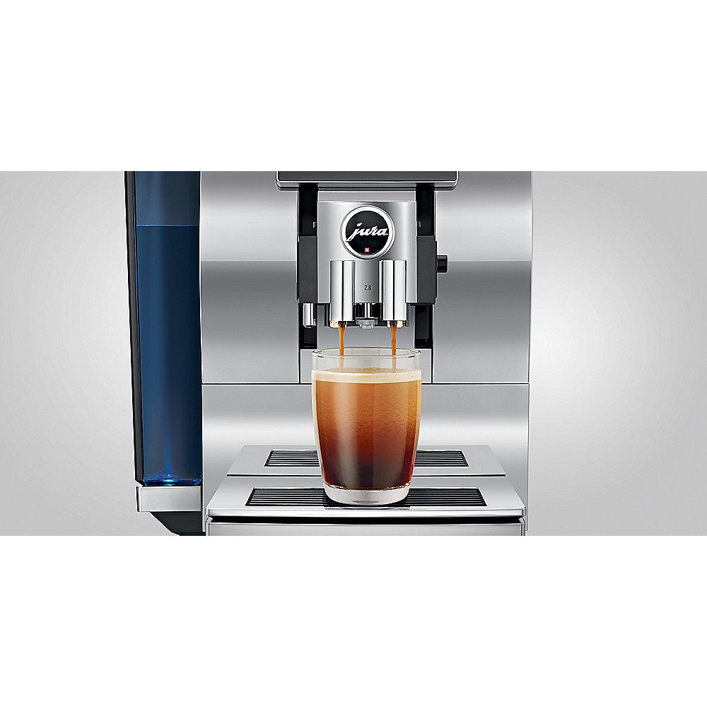 JURA Z8 Aluminium Chrom Kaffeevollautomat, JURA, Z8, Aluminium, Chrom, Kaffeevollautomat