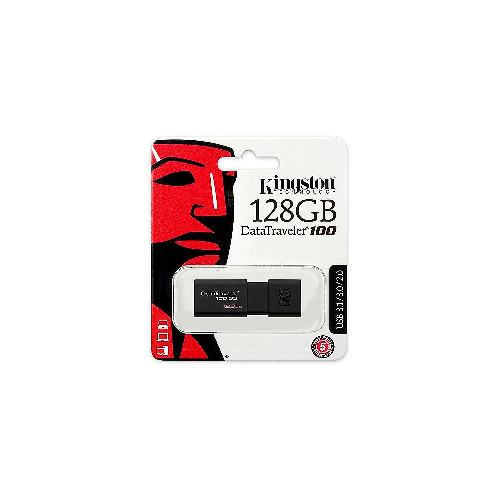 Kingston 128GB DataTraveler 100 G3 USB3.0 - Stick