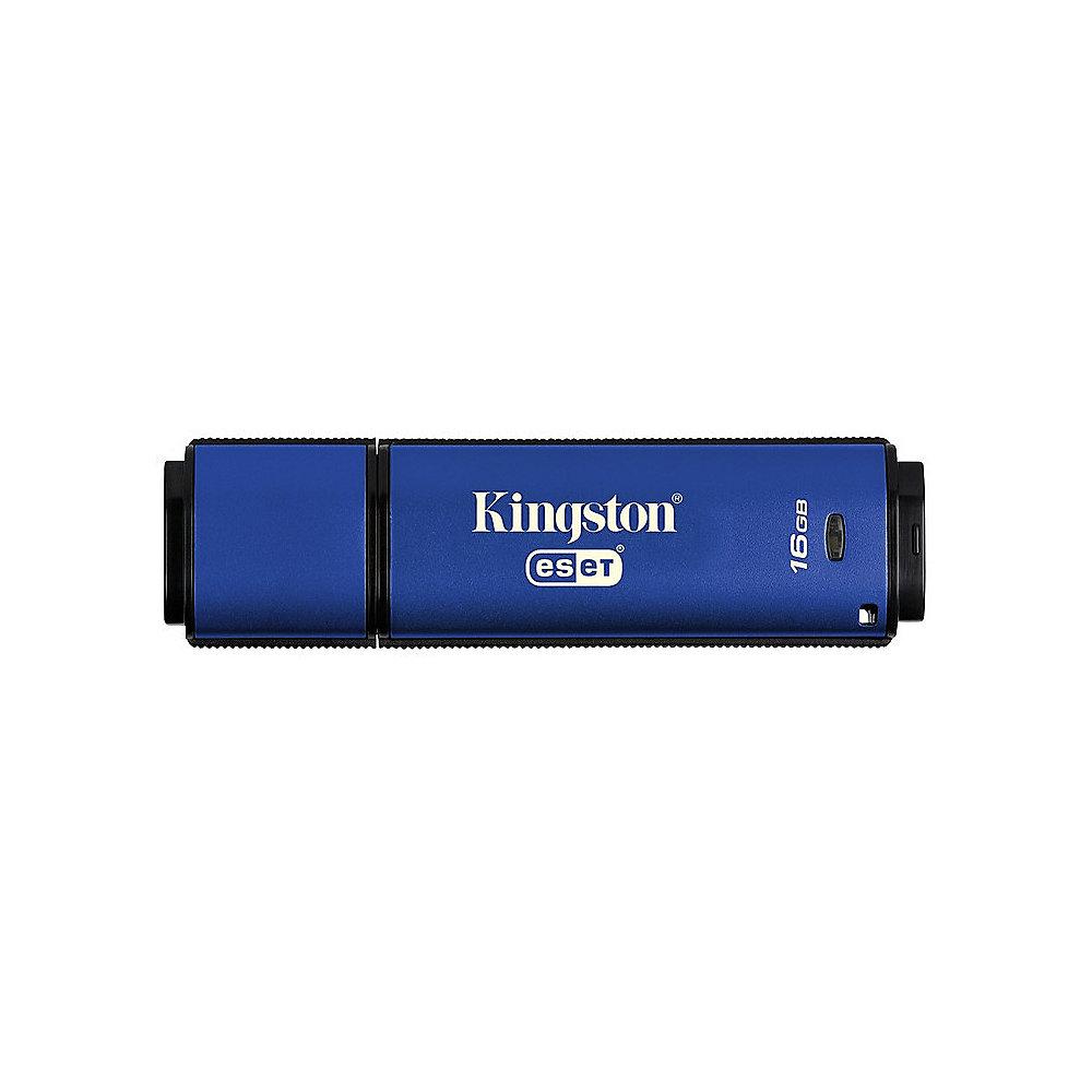 Kingston 16GB DataTraveler Vault Privacy 3.0 mit Anti-Virus Data Secure Stick