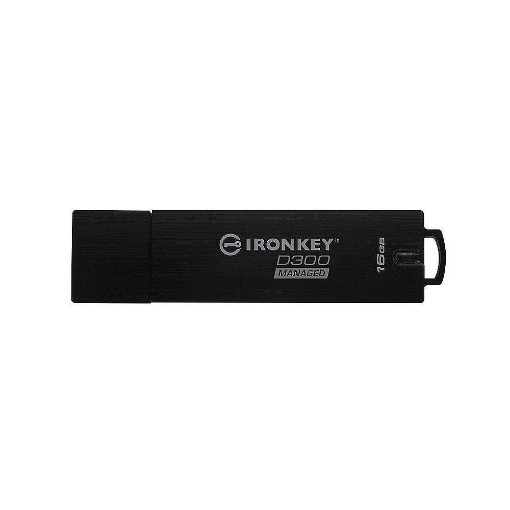 Kingston 16GB IronKey D300 USB3.0 Managed Stick