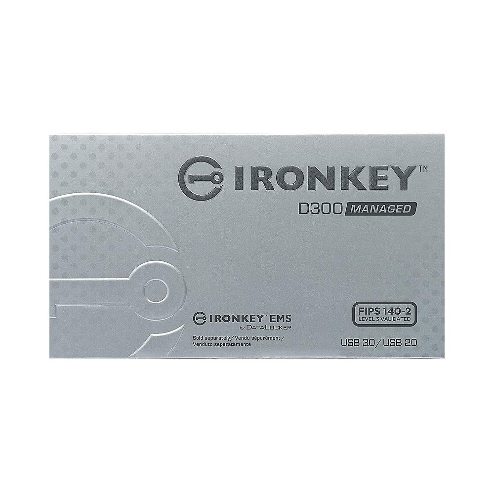 Kingston 16GB IronKey D300 USB3.0 Managed Stick, Kingston, 16GB, IronKey, D300, USB3.0, Managed, Stick