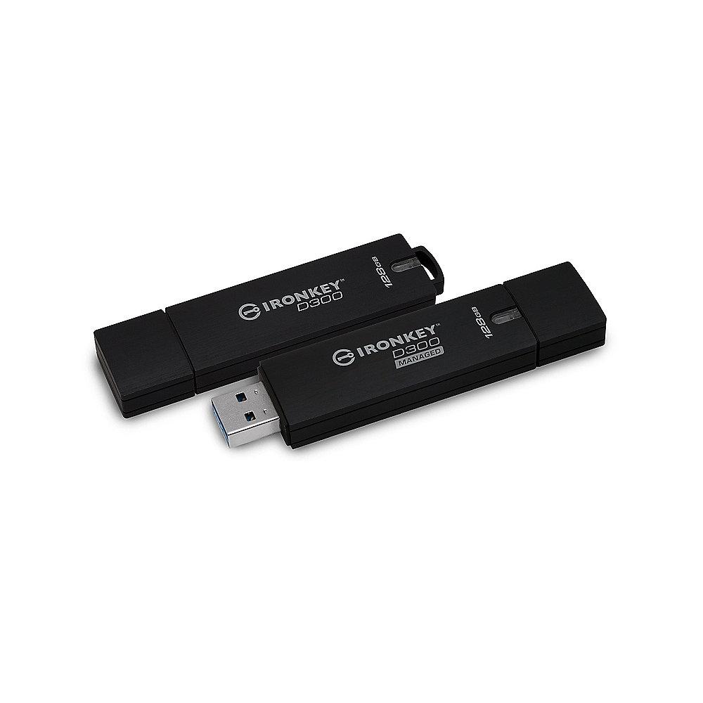 Kingston 64GB IronKey D300 USB3.0 Standard Stick, Kingston, 64GB, IronKey, D300, USB3.0, Standard, Stick