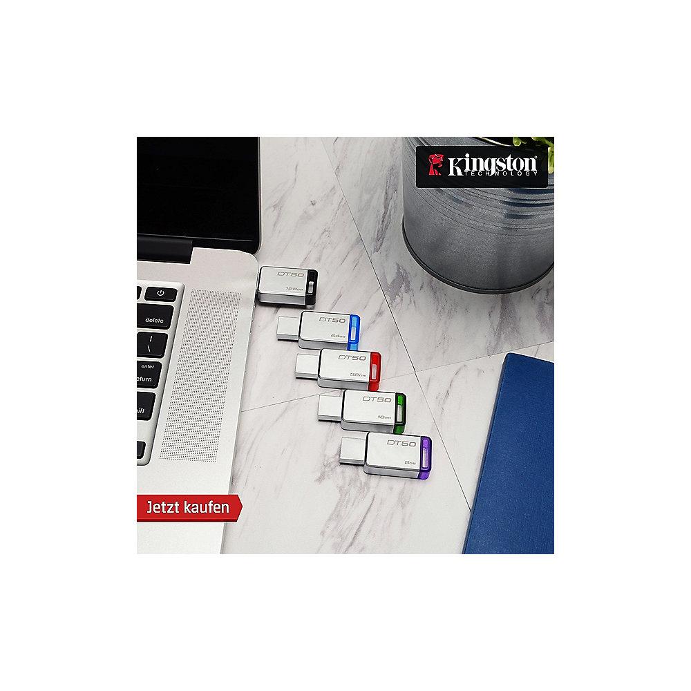 Kingston 8GB DataTraveler 50 USB 3.1 Stick, Kingston, 8GB, DataTraveler, 50, USB, 3.1, Stick