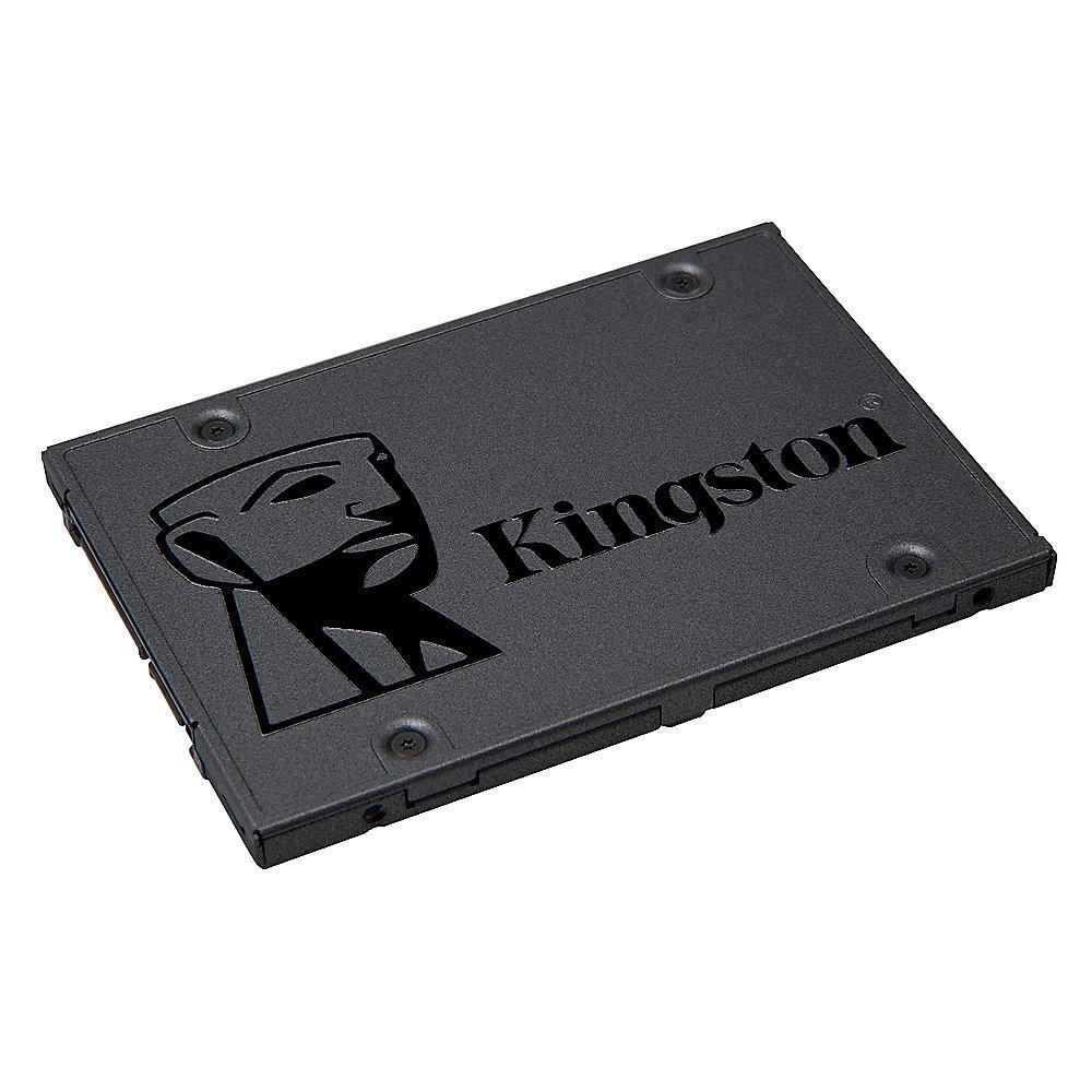 Kingston A400 480GB TLC 2.5zoll SATA600 - 7mm, Kingston, A400, 480GB, TLC, 2.5zoll, SATA600, 7mm