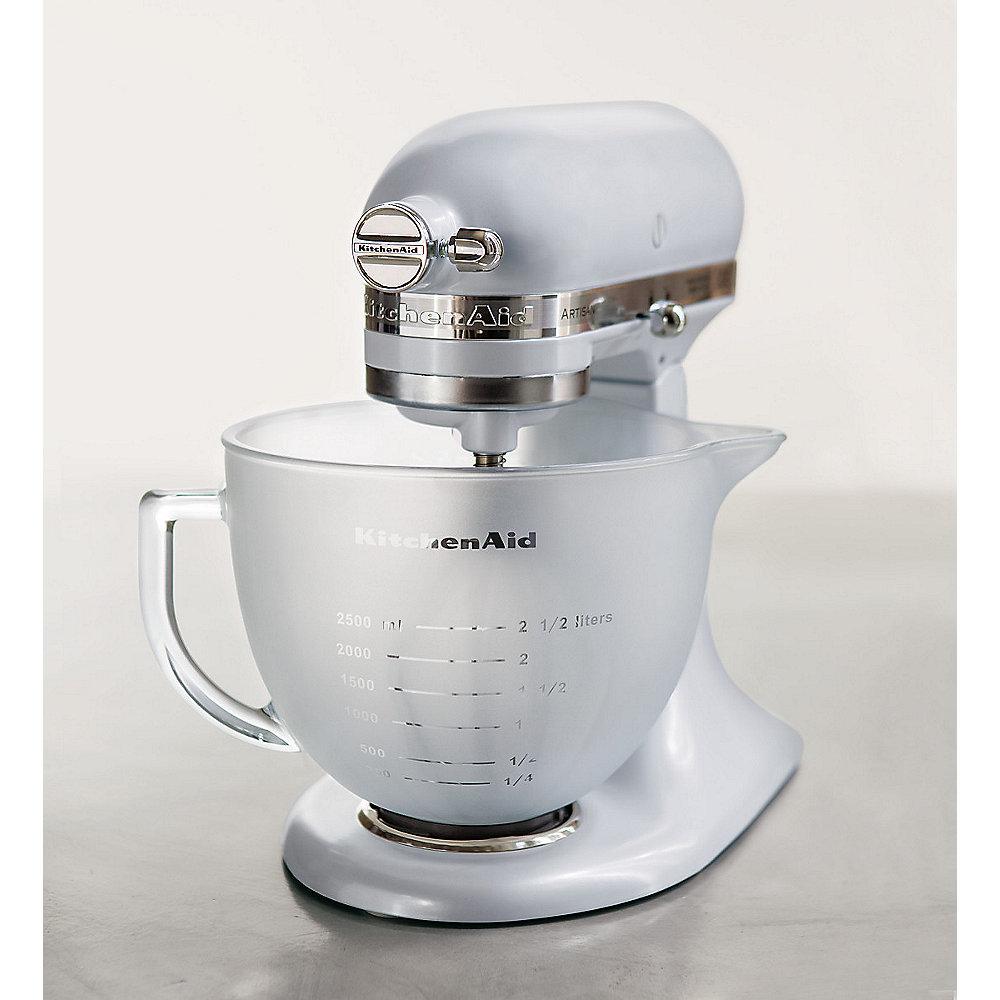 KitchenAid 5K5GBF Milch-Glasschüssel  4,8 L Silikondeckel für Küchenmaschine