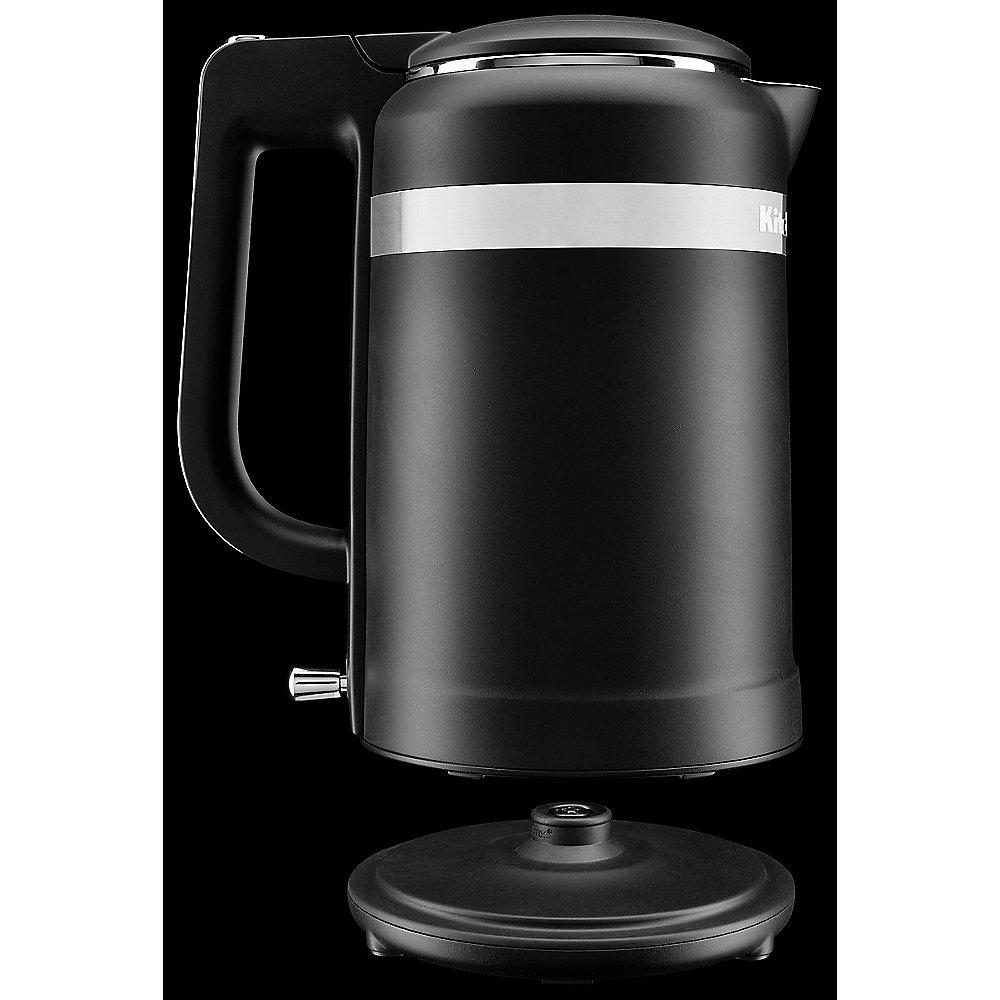 KitchenAid 5KEK1565EBM Design Collection Wasserkocher 1,5l 2400W matt schwarz, KitchenAid, 5KEK1565EBM, Design, Collection, Wasserkocher, 1,5l, 2400W, matt, schwarz