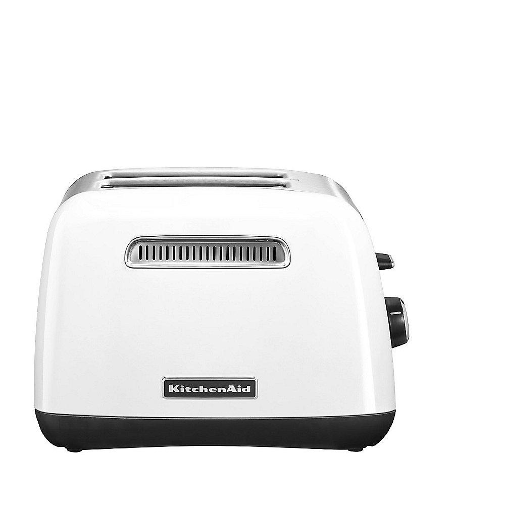 KitchenAid 5KMT2115EWH 2-Scheiben Toaster weiß, KitchenAid, 5KMT2115EWH, 2-Scheiben, Toaster, weiß