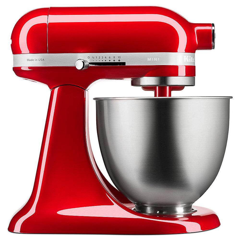 KitchenAid 5KSM3311XECA Küchenmaschine 3.3L MINI 250W liebesapfelrot, KitchenAid, 5KSM3311XECA, Küchenmaschine, 3.3L, MINI, 250W, liebesapfelrot