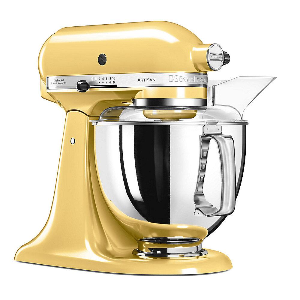 KitchenAid ARTISAN 5KSM175PSEMY Küchenmaschine 300W 4,8L pastellgelb, KitchenAid, ARTISAN, 5KSM175PSEMY, Küchenmaschine, 300W, 4,8L, pastellgelb