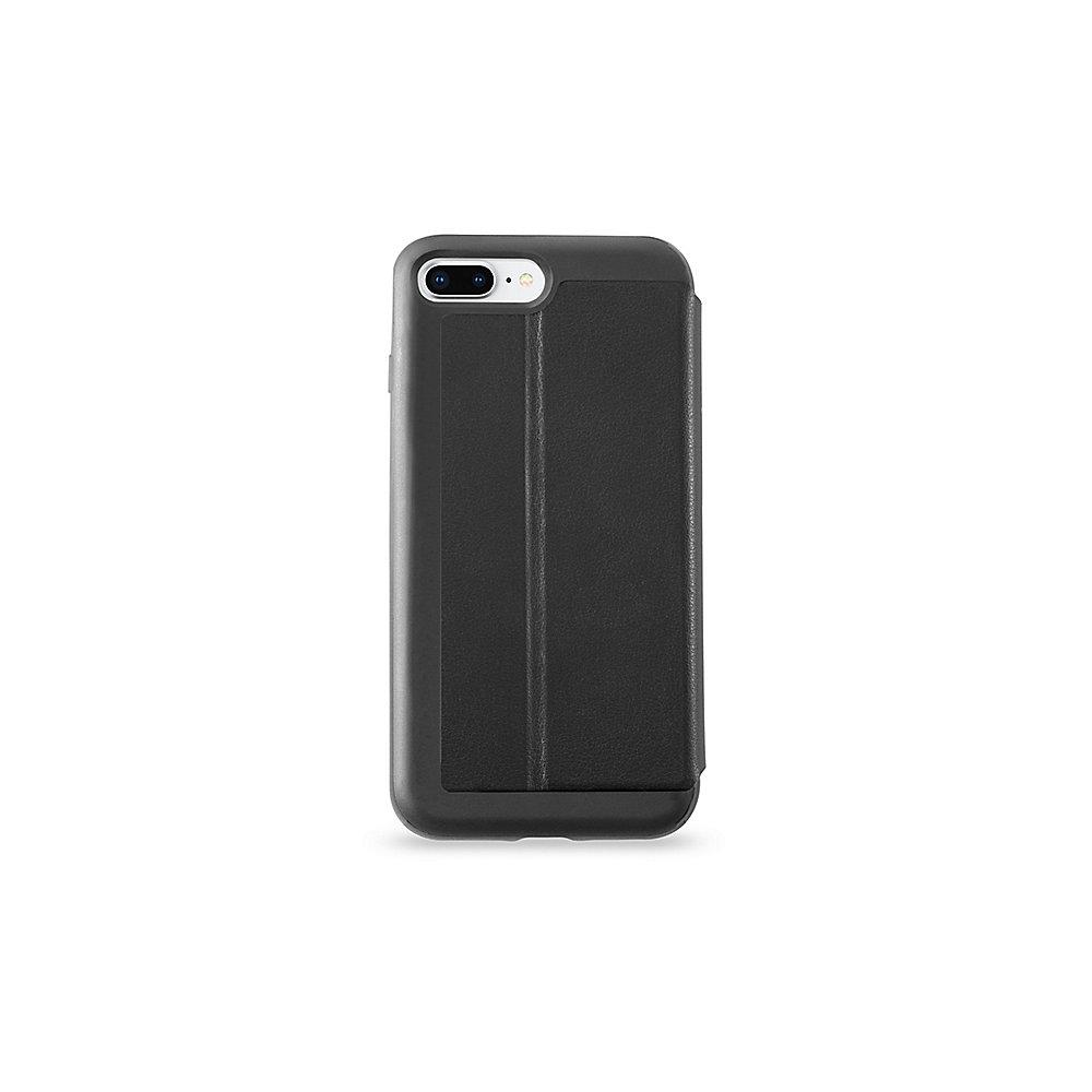 KMP Bookcase für iPhone 8 Plus, schwarz, KMP, Bookcase, iPhone, 8, Plus, schwarz