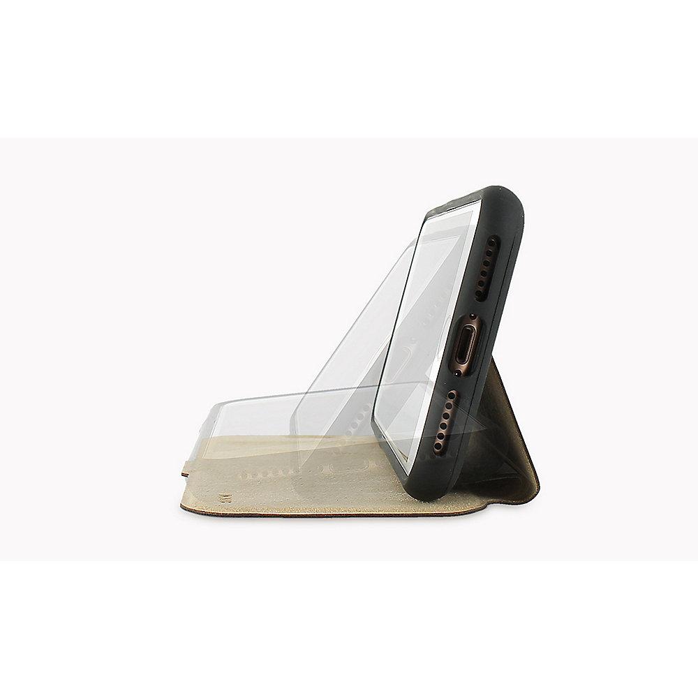 KMP Bookcase für iPhone 8, schwarz