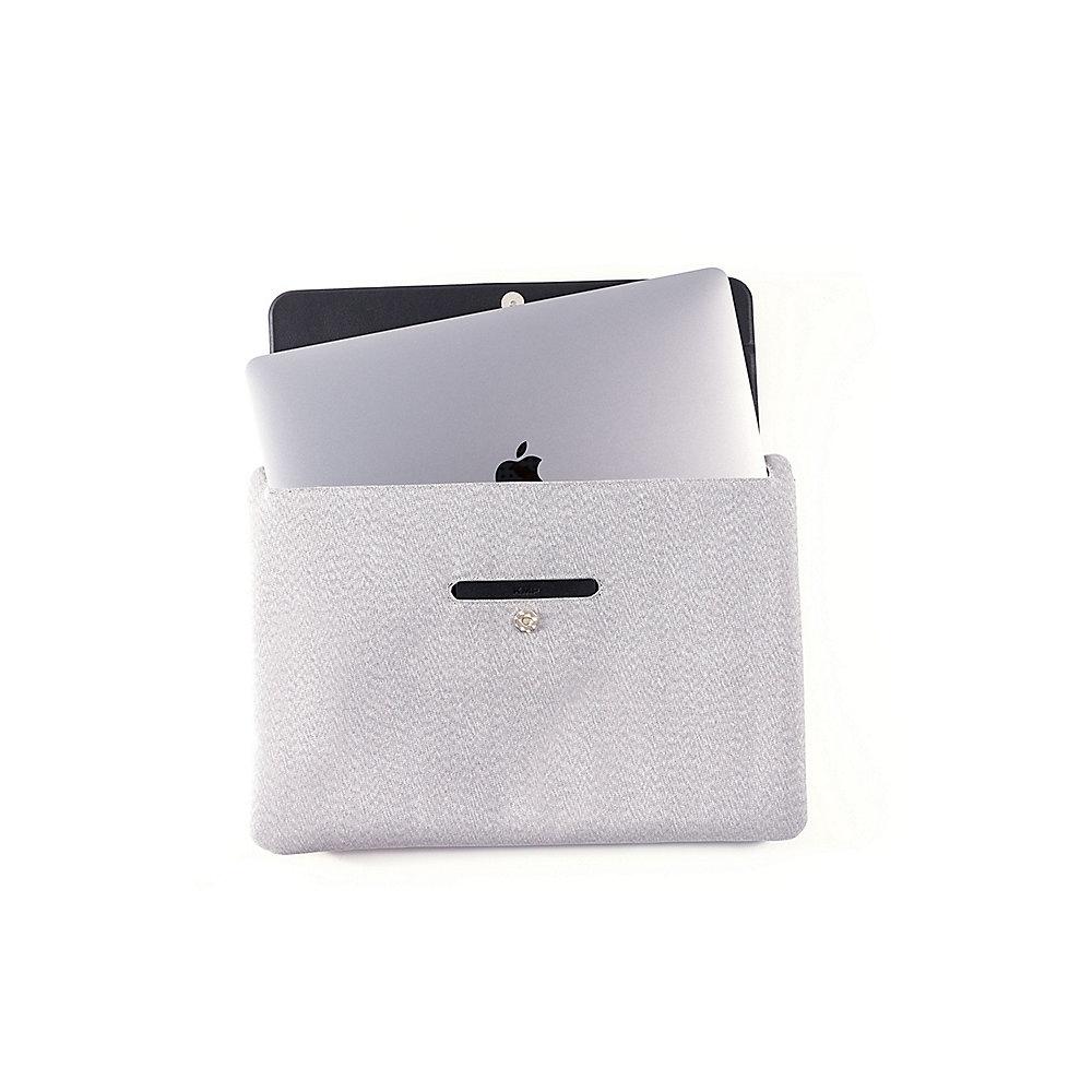 KMP Protective Sleeve SlimFit für MacBook Pro 13z (2016), grau