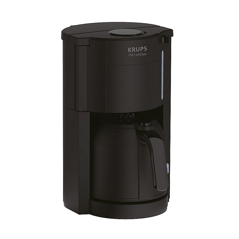 Krups KM3038 FCM PRO AROMA Kaffeemaschine Edelstahl schwarz