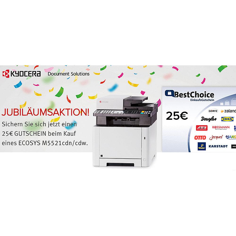 Kyocera ECOSYS M5521cdn/KL3 Drucker Scanner Kopierer Fax 3 Jahre Garantie