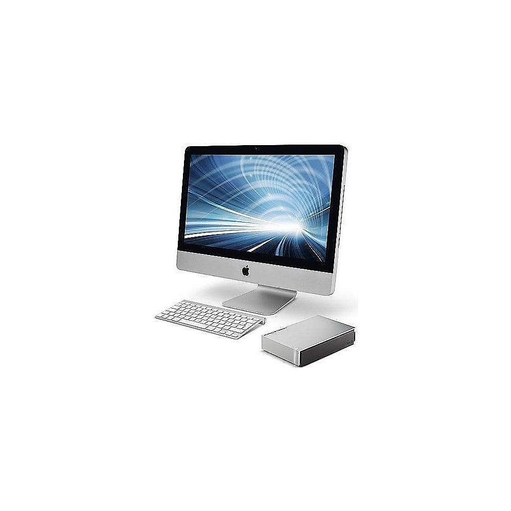LaCie Porsche Design Desktop Drive P9233 USB 3.0 - 4TB 3.5 Zoll Light Grey