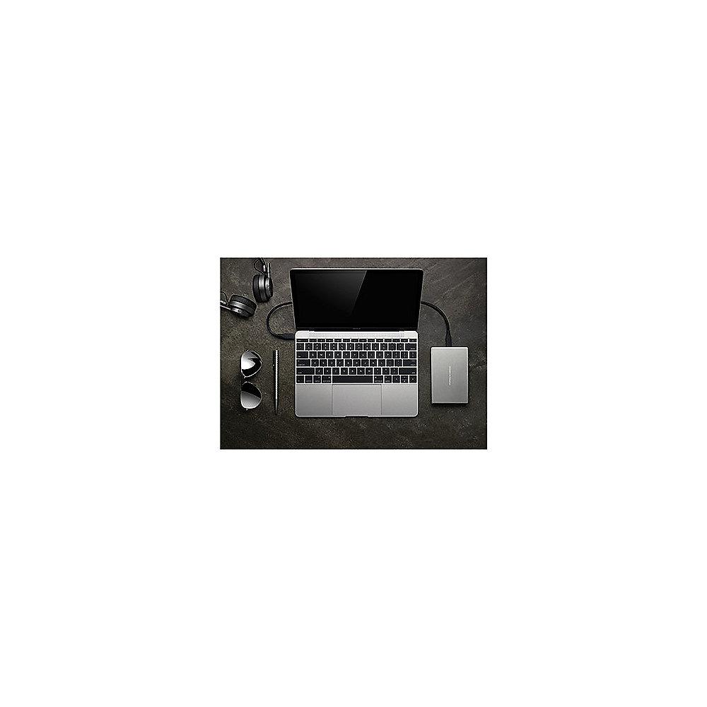 LaCie Porsche Design Mobile Drive USB 3.0 Typ C  - 1TB 2.5 Zoll STFD1000400, LaCie, Porsche, Design, Mobile, Drive, USB, 3.0, Typ, C, 1TB, 2.5, Zoll, STFD1000400