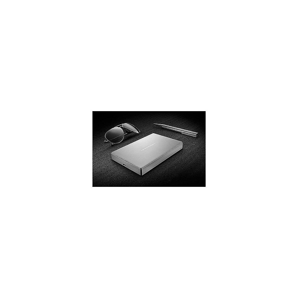 LaCie Porsche Design Mobile Drive USB 3.0 Typ C  - 1TB 2.5 Zoll STFD1000400, LaCie, Porsche, Design, Mobile, Drive, USB, 3.0, Typ, C, 1TB, 2.5, Zoll, STFD1000400