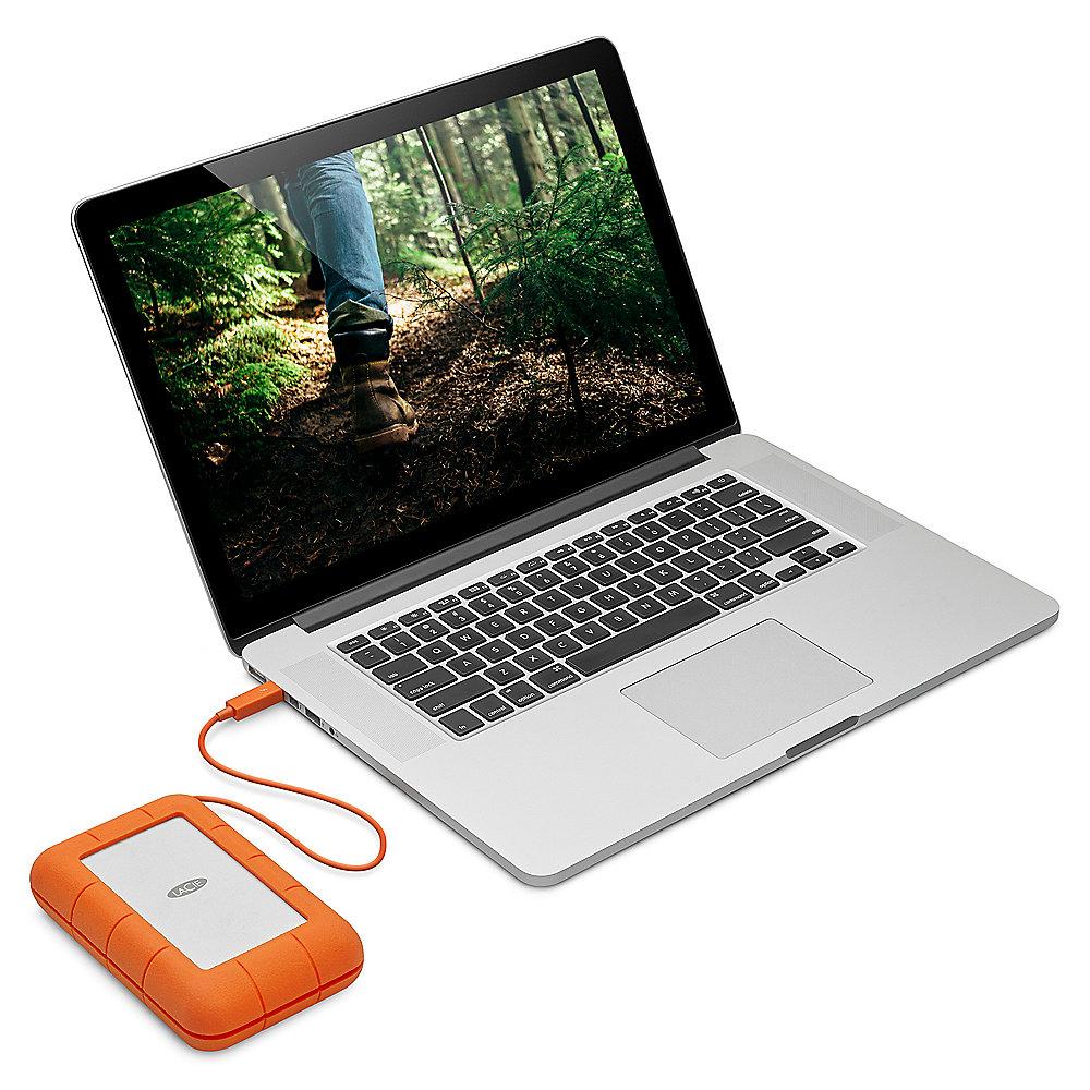 LaCie Rugged Thunderbolt / USB-C 3.0 4TB HDD 2.5 Zoll - nur für MAC OS, LaCie, Rugged, Thunderbolt, /, USB-C, 3.0, 4TB, HDD, 2.5, Zoll, nur, MAC, OS