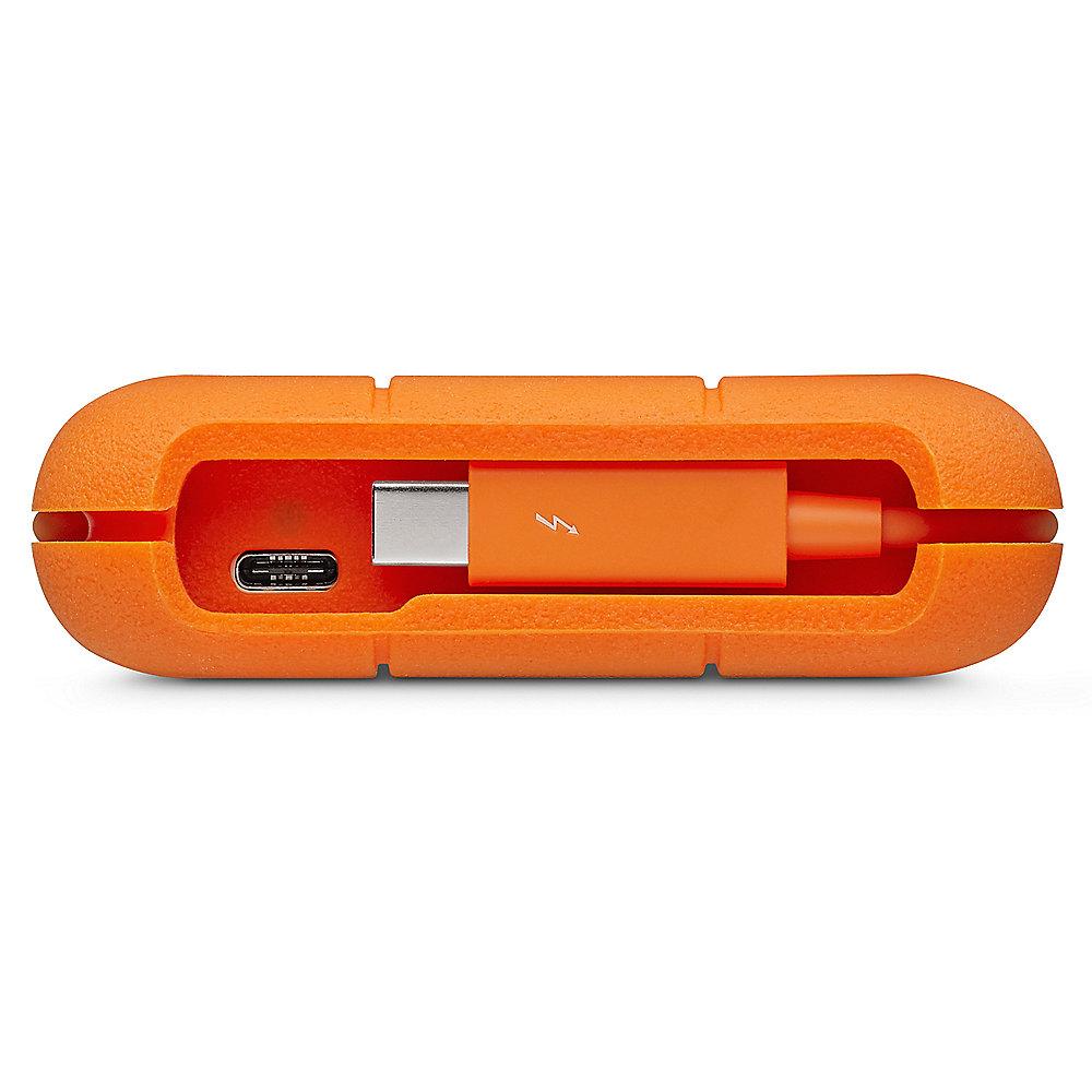 LaCie Rugged Thunderbolt / USB-C 3.0 500GB SSD 2.5 Zoll, LaCie, Rugged, Thunderbolt, /, USB-C, 3.0, 500GB, SSD, 2.5, Zoll