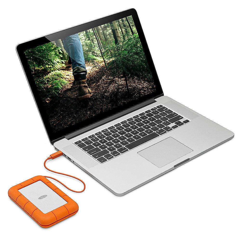 LaCie Rugged Thunderbolt / USB-C 3.0 500GB SSD 2.5 Zoll