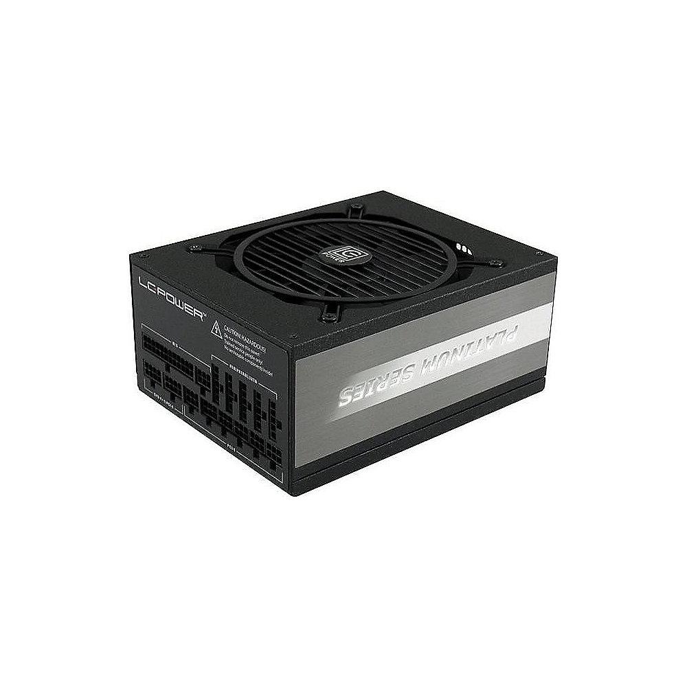 LC-Power LC1000 V2.4 1000W Netzteil, 80  Platinum, voll modular