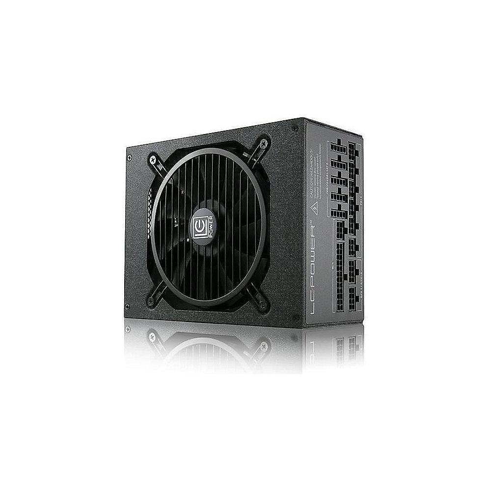 LC-Power LC1000 V2.4 1000W Netzteil, 80  Platinum, voll modular