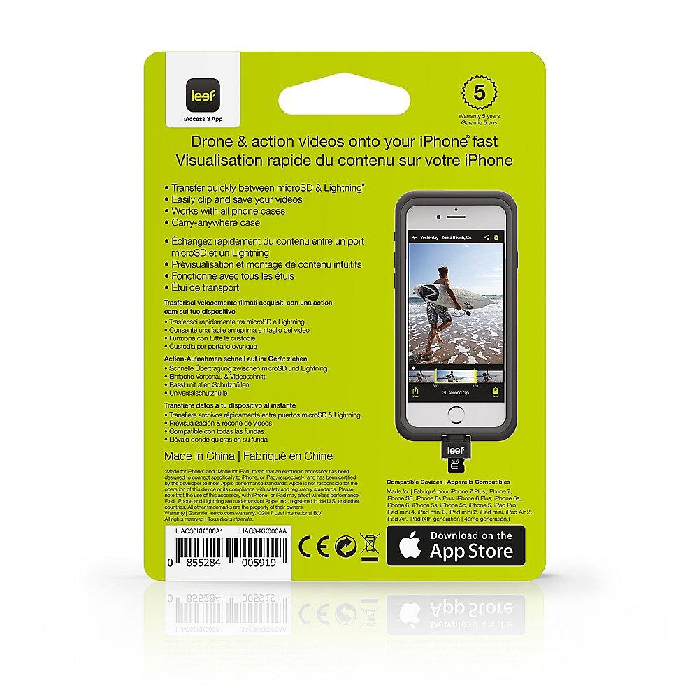 Leef iAccess 3 mobile iOS microSD Card Reader, Leef, iAccess, 3, mobile, iOS, microSD, Card, Reader