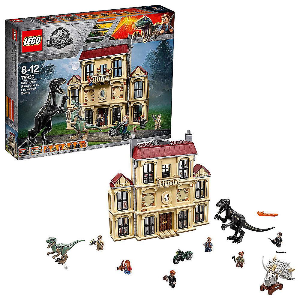 LEGO Jurassic World - Indoraptor-Verwüstung des Lockwood Anwesens (75930)