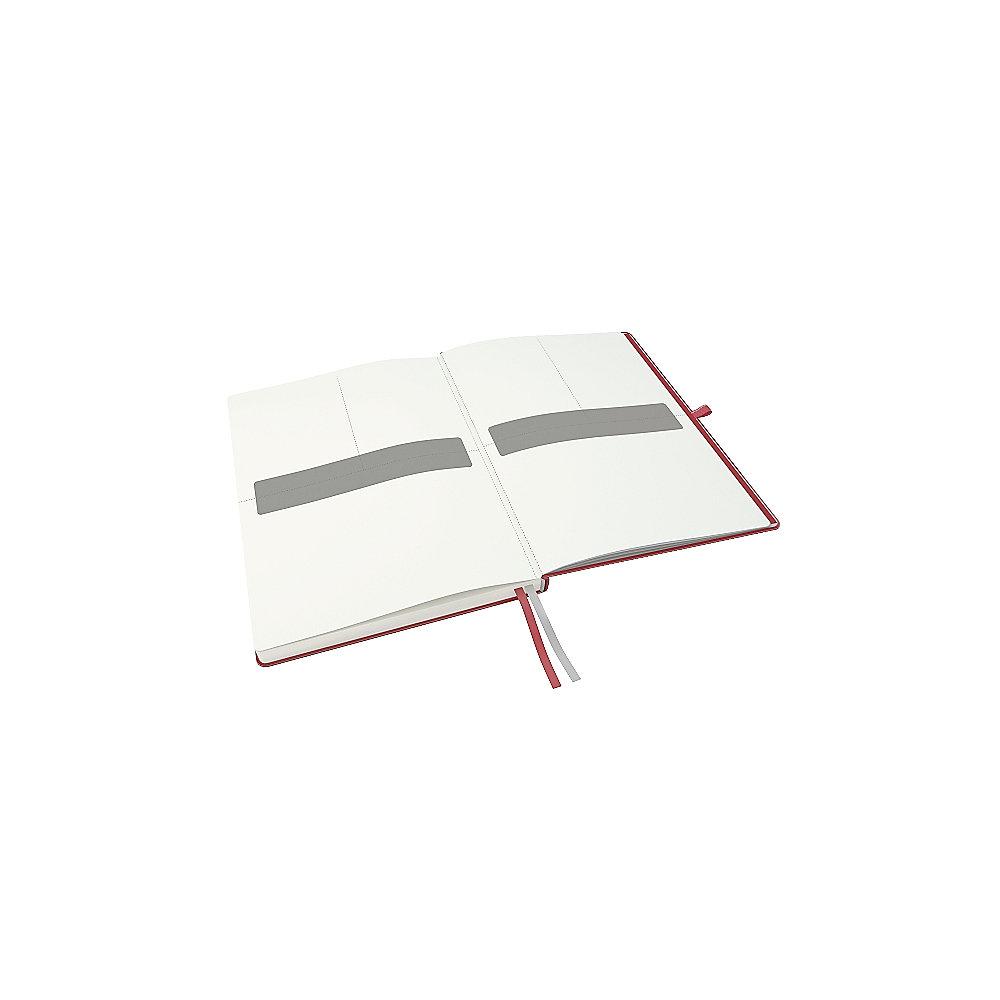 Leitz Complete 44710025 Notizbuch A4 rot kariert, Leitz, Complete, 44710025, Notizbuch, A4, rot, kariert