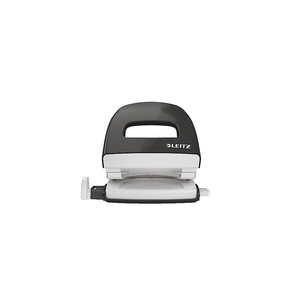 Leitz NeXXt Series Bürolocher 30 Blatt aus Metall Schwarz (5008), Leitz, NeXXt, Series, Bürolocher, 30, Blatt, Metall, Schwarz, 5008,